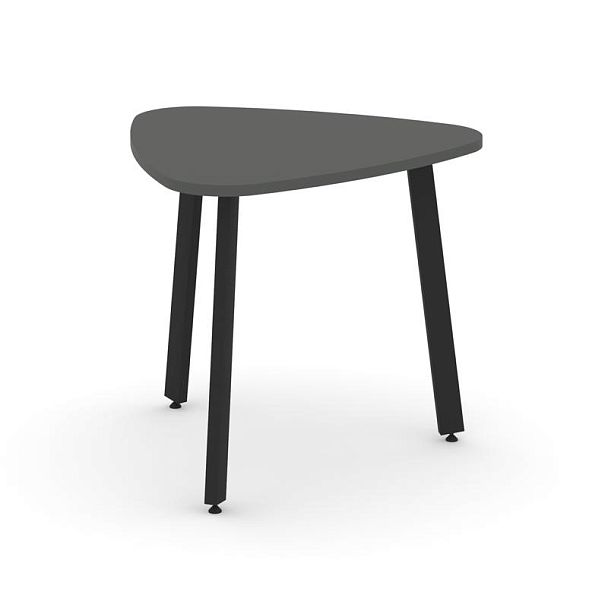 Стайл Проджект Стол переговорный SN-6.SPRG-70.3 Антрацит/Металл Черный 900*900*750 - Вид 1