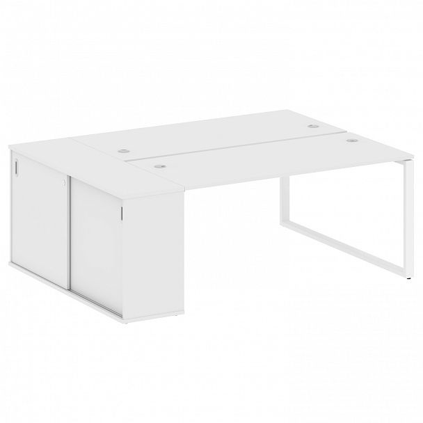 Рабочая станция "Metal System" БО.РС-СШК-1.4 белый - Вид 1