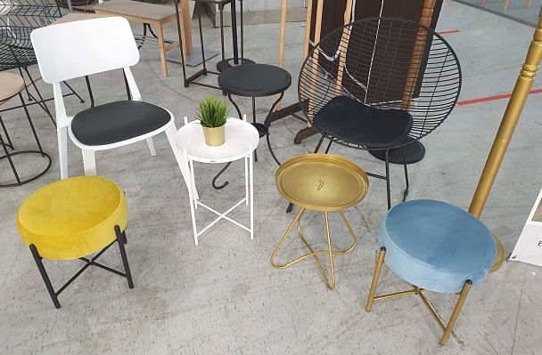 Столик журнальный Sheffilton SHT-CT3 золото - Вид 7