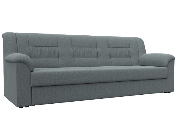 Диван прямой Карелия Рогожка серый - Вид 1