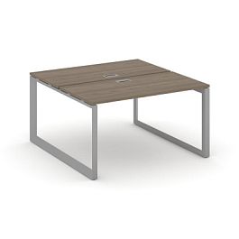 Style Project Next Рабочая станция двухсторонняя SN-59O.DRS-002 Вяз Благородный/Металл Серый/Серебро Заглушка 1180*1232*750 - Фото предпросмотра