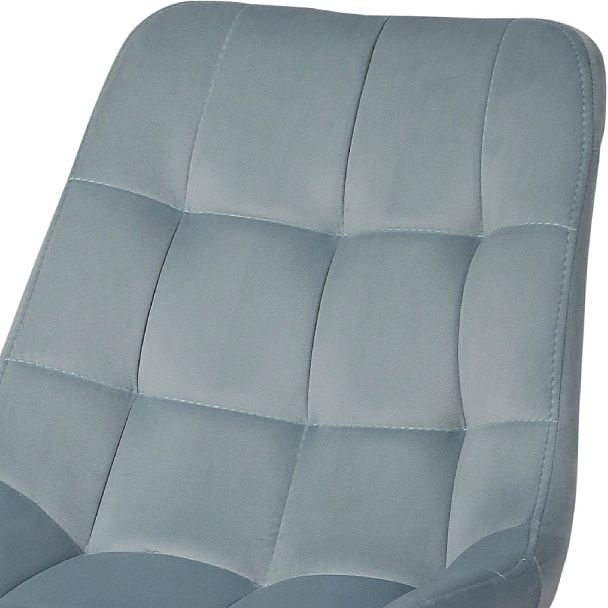 Комплект полубарных стульев Эйден, Confetti dusty blue/белый, 4 шт. - Вид 6