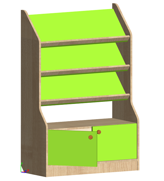 Стеллаж Знайка СЛТ-006 - Вид 1