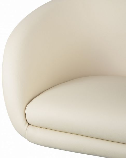 Офисное кресло для персонала DOBRIN BOBBY (кремовый) - Вид 4