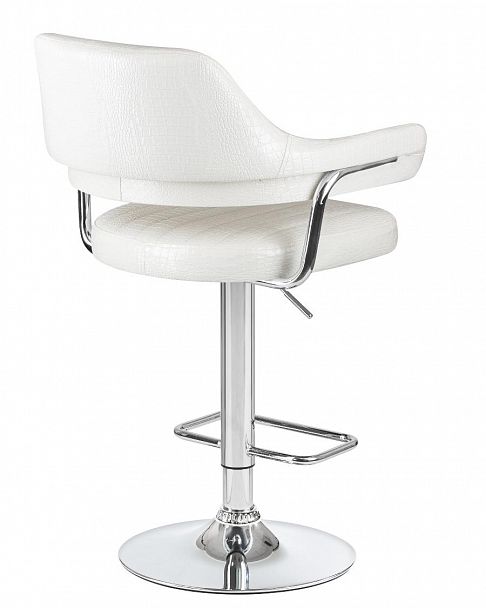 Стул барный DOBRIN CHARLY (белый крокодил) - Вид 4