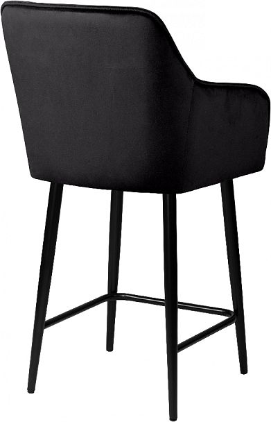 Комплект полубарных поворотных кресел Мони К, черный H75/черный, 3 шт. - Вид 5