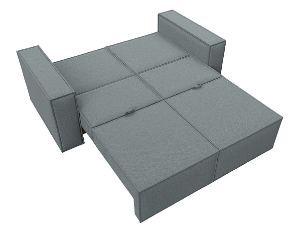 Диван прямой Куба мини Рогожка серый - Вид 10