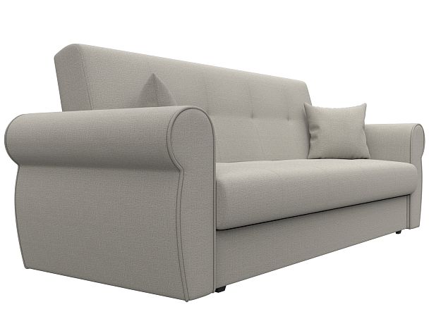 Диван-книжка Лига-019 Рогожка бежевый - Вид 3