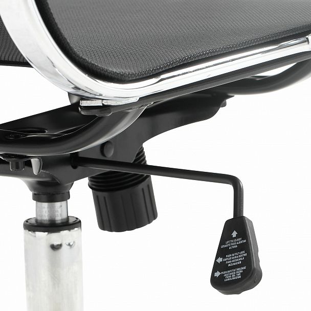 Кресло офисное BRABIX "Line EX-530", хром, сетка, черное, 531846 - Вид 13