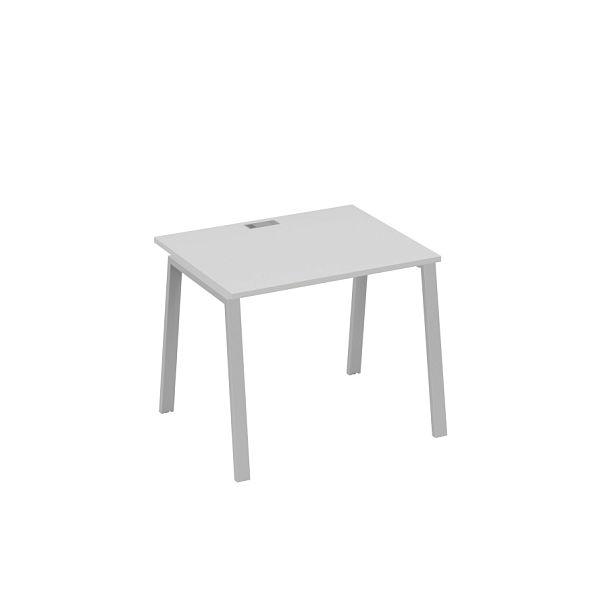 Стол письменный на металлокаркасе TRE A4 А4 Б3 022 БП серый / металлокаркас серый - Вид 1