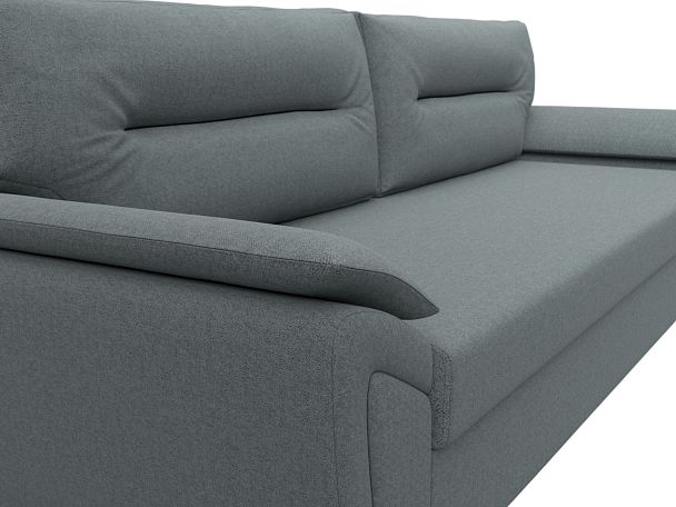 Диван прямой Нэстор Лайт Рогожка серый - Вид 4