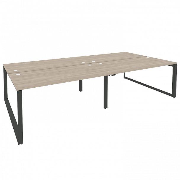 Рабочая станция "Onix" O.MO-D.RS-4.4.8 дуб аттик/антрацит - Вид 1