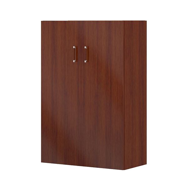 Шкаф (необходимо комплектовать топом и боковыми панелями) "Премьер"  ПК-ПМ-Ш135Х90/35-В1-34 миланский орех темный - Вид 1