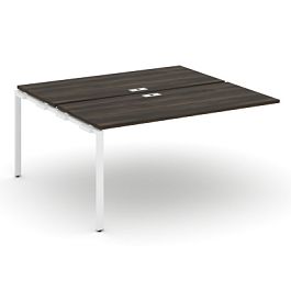 Concept Двойной наборный элемент рабочей станциии CN.DNRS-004 Дуб Мали/Металл Белый 1580*1480*750 - Фото предпросмотра