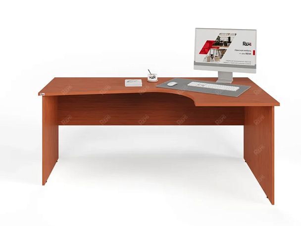 UNITY PC4-18 R ОРЕХ ИТАЛЬЯНСКИЙ Офисный стол угловой Правый 1800х1100х750 - Вид 1