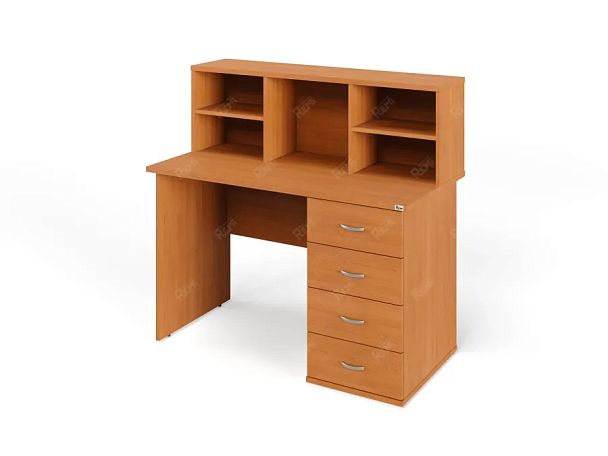 ЛАЙТ / LIGHT RLG063 Настольная полка 120x28x39 Вишня - Вид 3