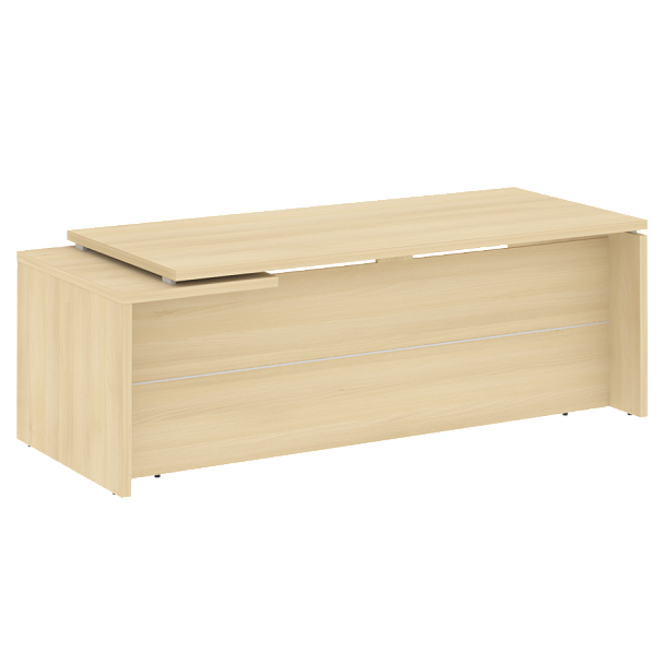 Yalta Стол руководителя LT.B-22 (R) Акация 2200*900*750 - Вид 1