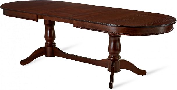 Стол деревянный раздвижной Барэнт 200(270)х100х76 Античный орех - Вид 5