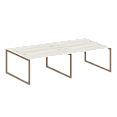 /catalog/kategorii/stoly/rabochie-stantsii-i-bench-sistemy/metal-system-quattro-r-st-na-4-rab-mesta-na-o-obraznom-m-k-40bo-sm-4-3-dub-navarra-mokko-metall-2800/ - фотография