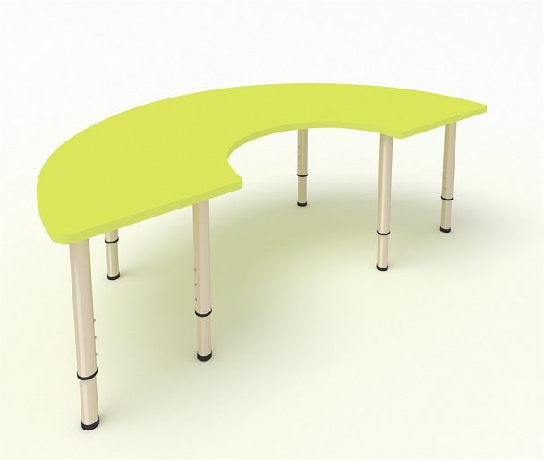 Детский стол Подкова желтый, гр.0-3 - Вид 1