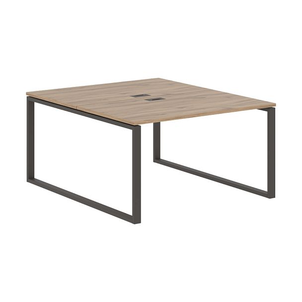 Стол 2-х местный EQWST 1316 Дуб Денвер светлый/Мокко 1360х1606х750 EDIS - Вид 1