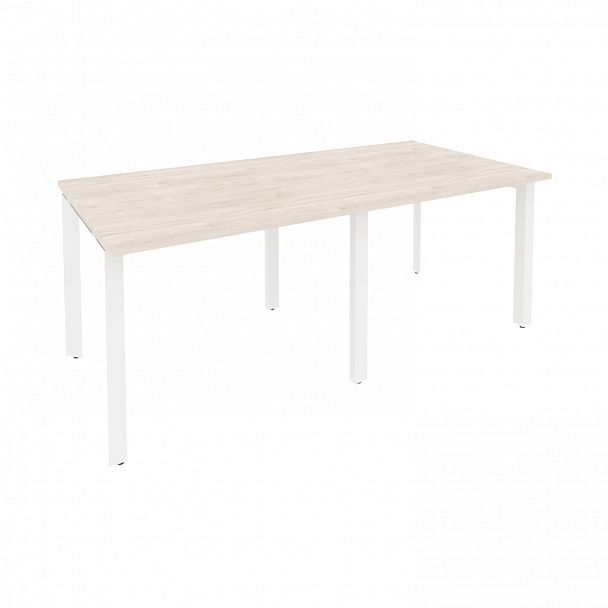 Стол переговорный "Onix" O.MP-PRG-2.1 денвер светлый/белый - Вид 1