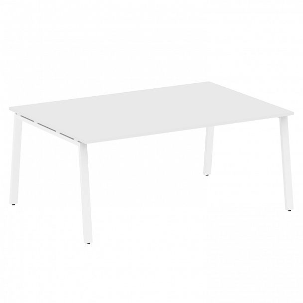 Стол для переговоров "Metal System" БА.ПРГ-1.5 белый - Вид 1