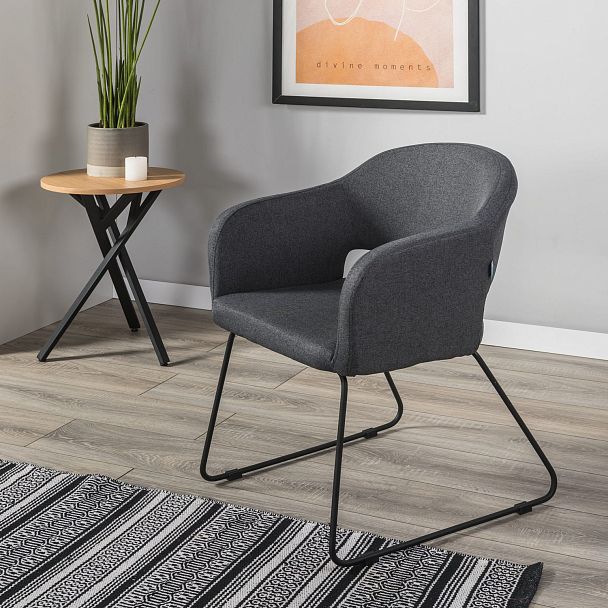 Кресло Oscar тёмно-серый/Линк - Вид 8