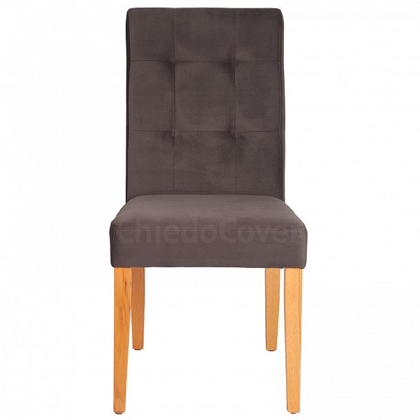 Стул Гаага Диамант, коричневый велюр - Вид 3