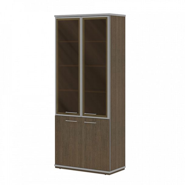 Шкаф комбинированный глубокий "Сенатор"  ПК-СЕ-ШК220Х92С/Г/35-В1-299 дуб шамони - Вид 1