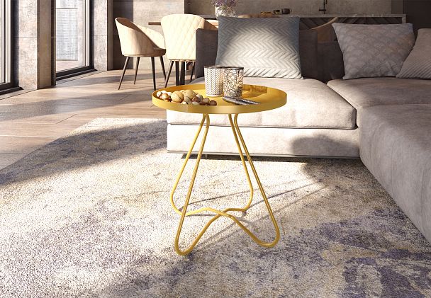 Столик журнальный Sheffilton SHT-CT3 золото - Вид 8