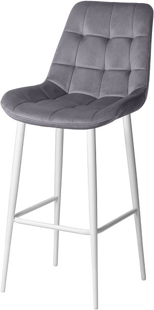 Барный стул Эйден, темно-серый H-15/белый - Вид 1