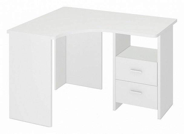 Стол письменный Домино Лайт СКЛ-Угл 120 Белый правый - Вид 2