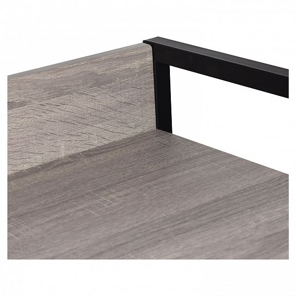 Стол на металлокаркасе BRABIX "LOFT CD-003", 640х420х840 мм, цвет дуб антик, 641216 - Вид 9