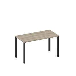 Стол письменный на металлокаркасе Space+ А1 ЧР 014.1 ВЛ вяз либерти/ черный гладкий - Фото предпросмотра