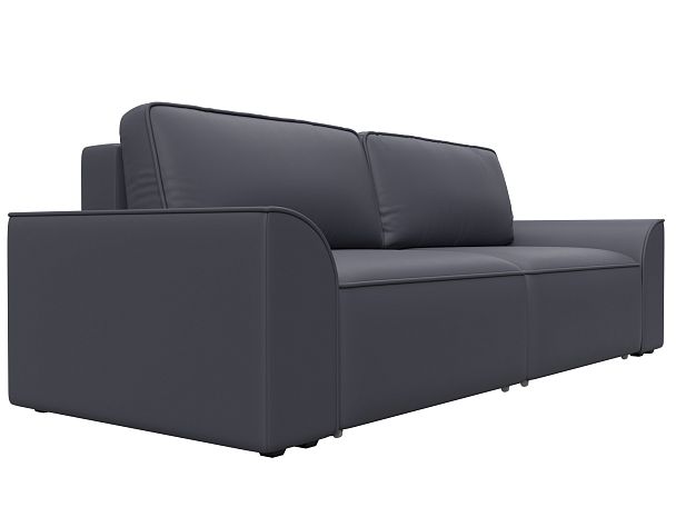 Диван прямой Лига-048 НПБ Экокожа серый - Вид 3