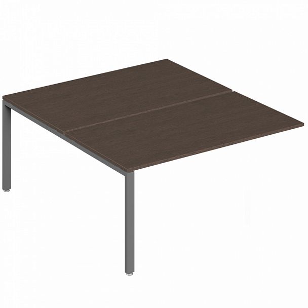 Удлинитель бенч-системы Trend Metal 160x147x75 тёмный дуб - Вид 1