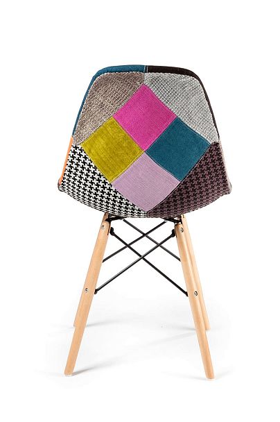 Стул Лестер джинс / накидка джинс / ножки бук - Вид 5