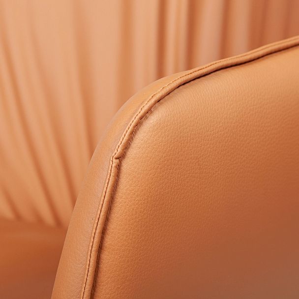 Полукресло Sofia, экокожа soft-touch, терракот - Вид 13