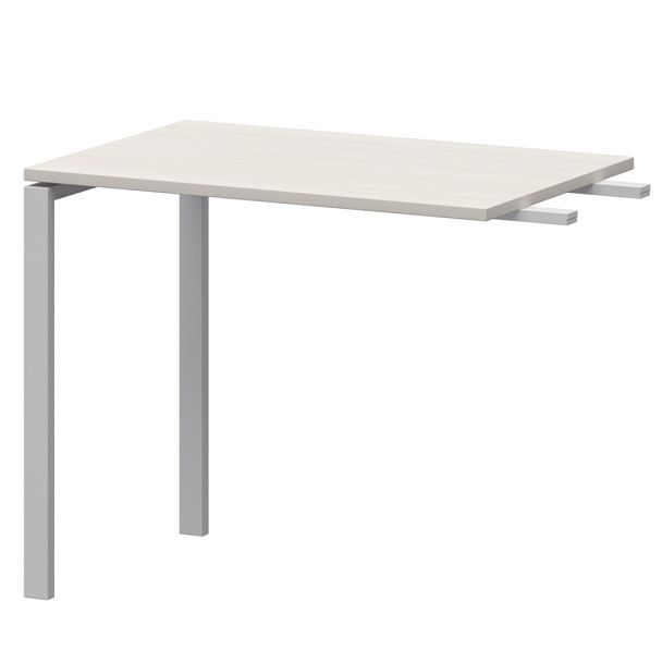 Бриф-приставка на металлокаркасе АМ-090.60 Ясень шимо/Белый 900x600x760 Арго-М - Вид 1