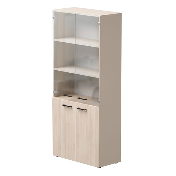 Шкаф комбинированный Everprof EVO 800х383x1835 Кашемир/Дуб Соната - Вид 1