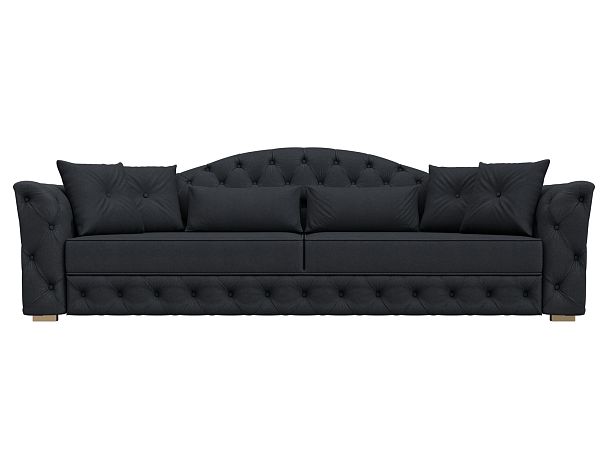 Диван прямой Артис Искусственная замша серый - Вид 2