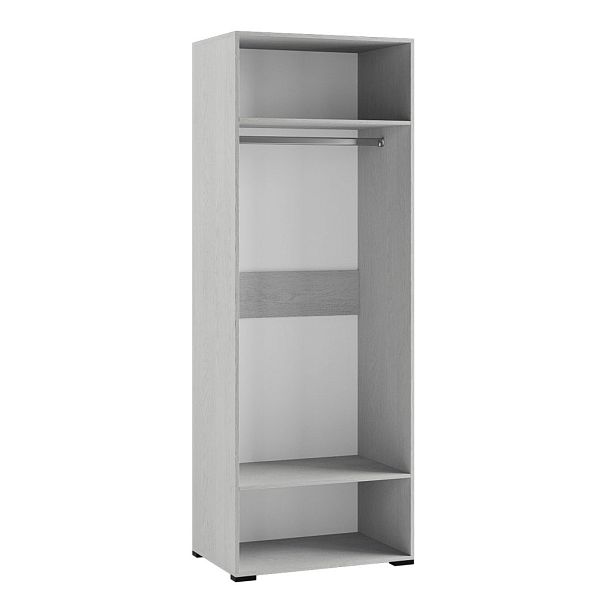 Спальня Модена шкаф 2-хств. МШ-23 ясень анкор светлый - Вид 2