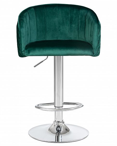 Стул барный DOBRIN DARCY (зеленый велюр (1922-9)) - Вид 6