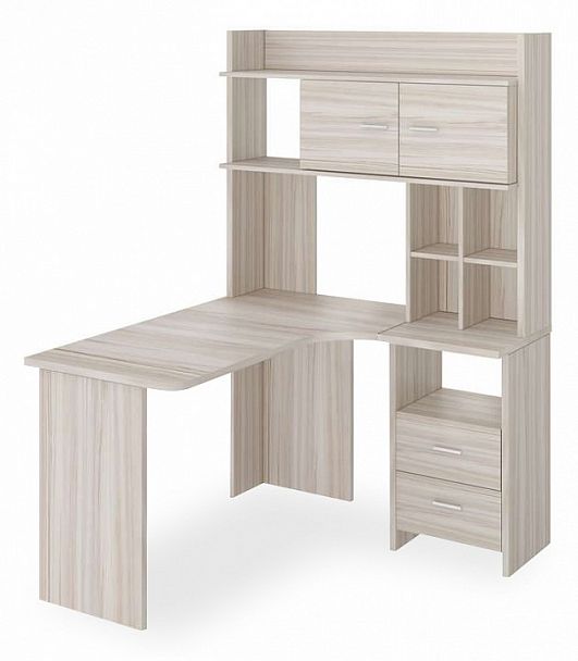 Стол компьютерный Домино Lite СКЛ-Угл130+НКЛХ-120 К ПРАВ Карамель правый - Вид 1