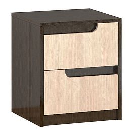 Тумба прикроватная Гавана (400*470*375) венге/дуб молочный - Фото предпросмотра