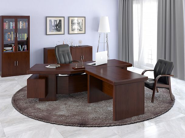 Приставка подкатная Davos 168x48x60 орех южный - Вид 4