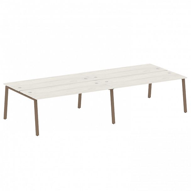 Рабочая станция "Metal System" БА.СМ-4.5 дуб наварра/мокко - Вид 1