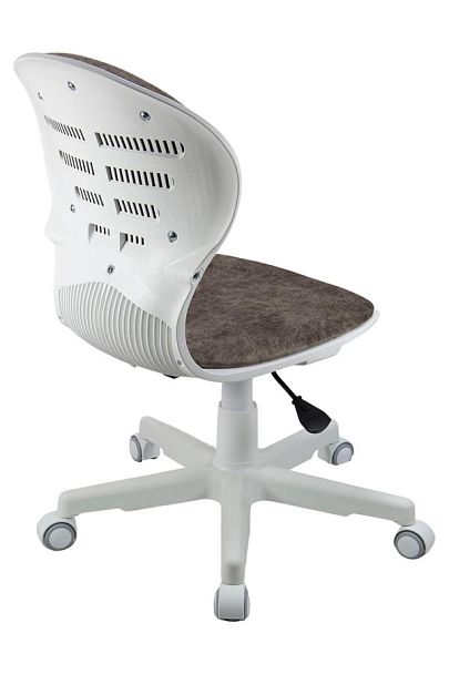 Кресло 1139 FW PL White велюр Bliss 07 шоколад - Вид 3