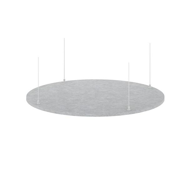 AcustiX Потолочная панель круглая VE.PP-KR-600 Зимний Лес 600*600*12 - Вид 1